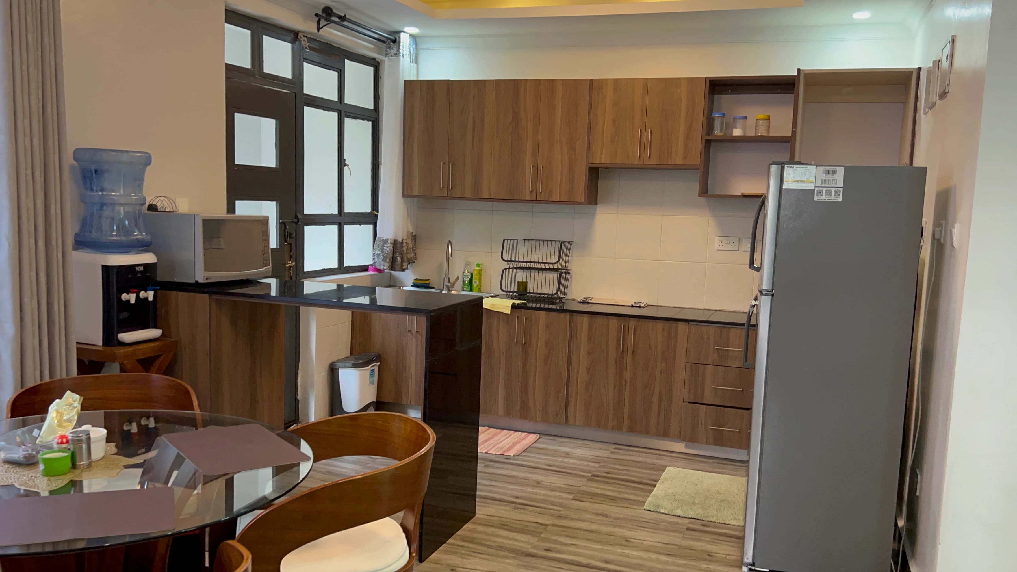 Simba equipped kitchenette